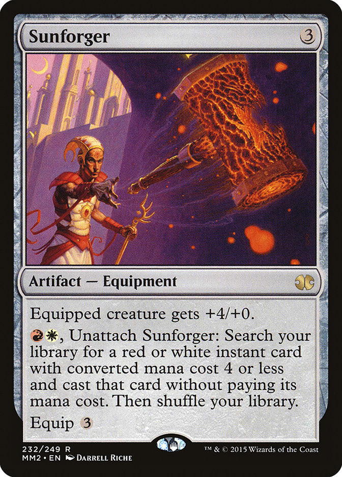 Sunforger [Modern Masters 2015] | Gate City Games LLC