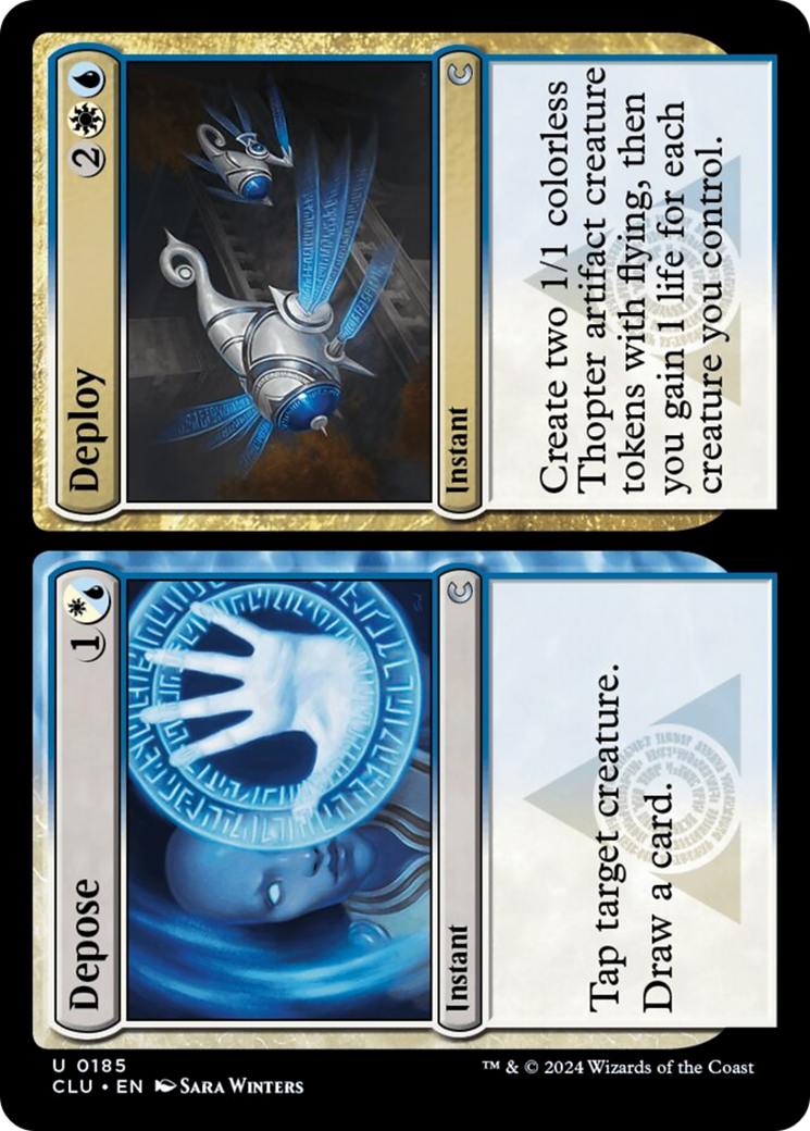 Depose // Deploy [Ravnica: Clue Edition] | Gate City Games LLC