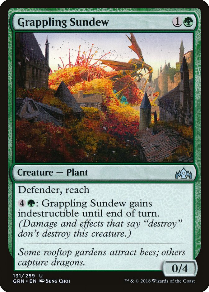 Grappling Sundew [Guilds of Ravnica] | Gate City Games LLC