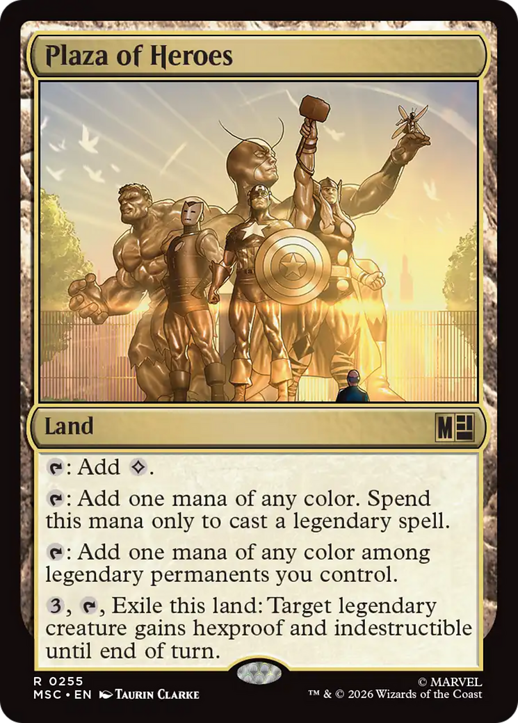 Plaza of Heroes [Marvel Super Heroes Commander] | Gate City Games LLC