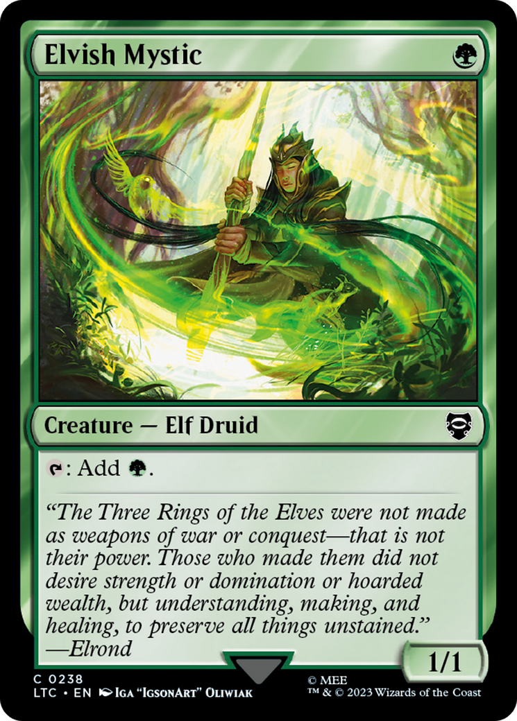 Elvish Mystic [The Lord of the Rings: Tales of Middle-Earth Commander] | Gate City Games LLC