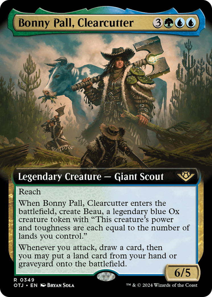 Bonny Pall, Clearcutter (Extended Art) [Outlaws of Thunder Junction] | Gate City Games LLC