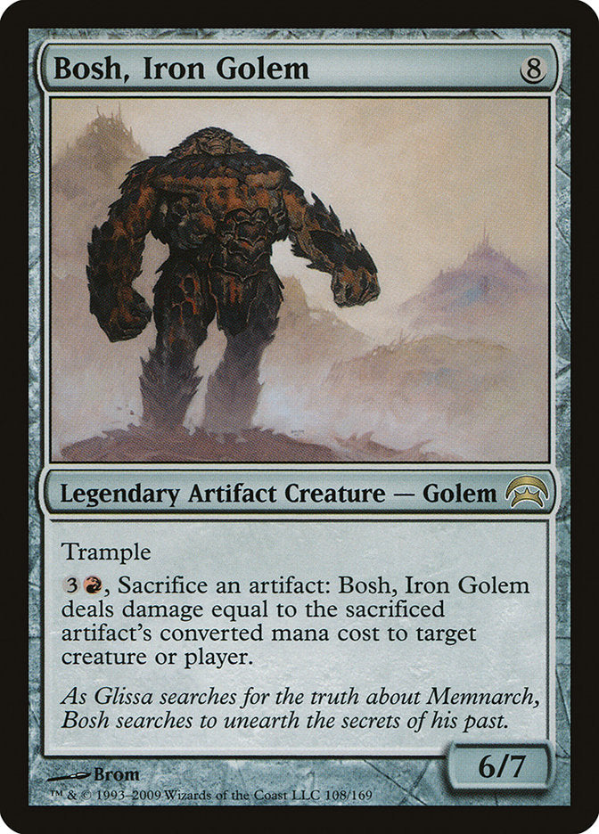 Bosh, Iron Golem [Planechase] | Gate City Games LLC