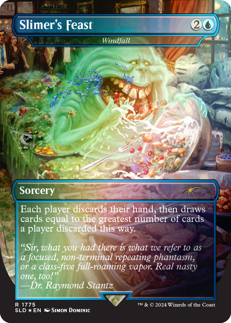 Slimer's Feast - Windfall (Rainbow Foil) [Secret Lair Drop Series] | Gate City Games LLC