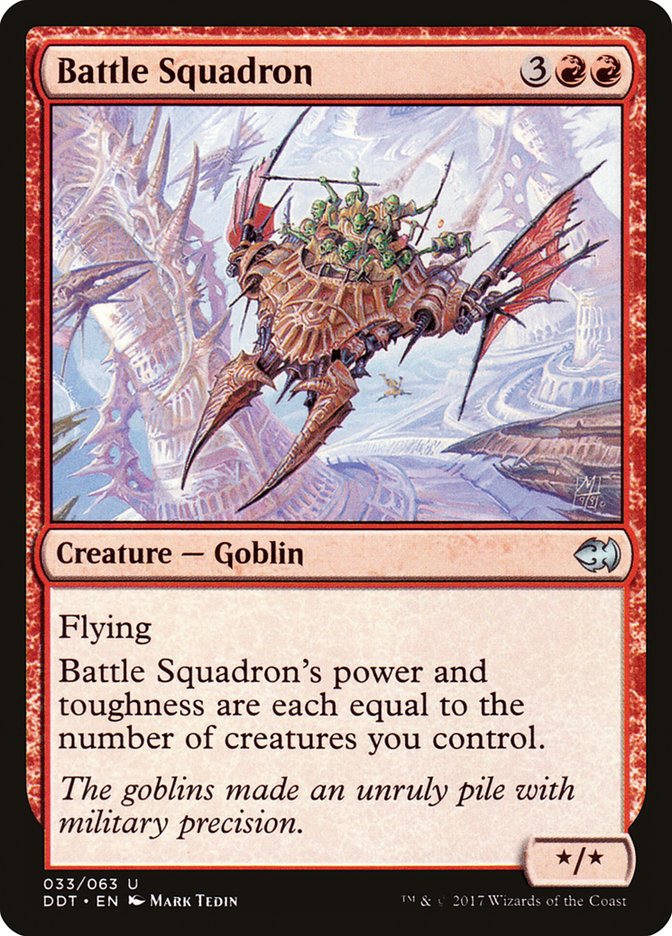 Battle Squadron [Duel Decks: Merfolk vs. Goblins] | Gate City Games LLC