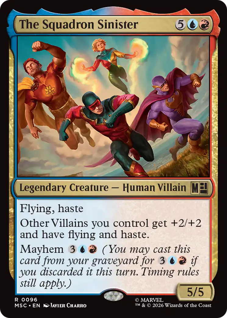 The Squadron Sinister [Marvel Super Heroes Commander] | Gate City Games LLC