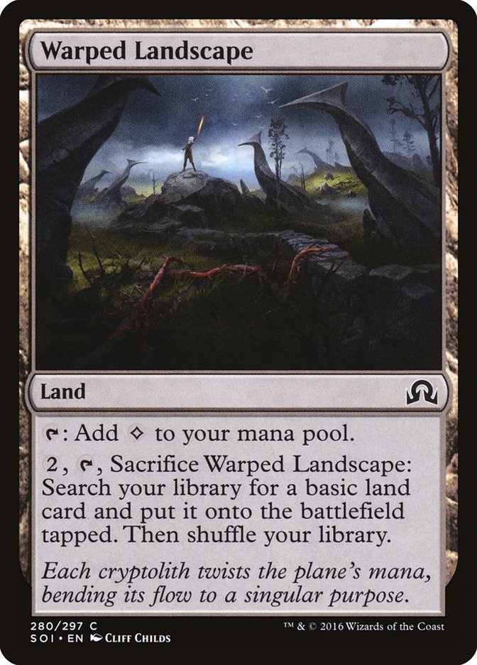 Warped Landscape [Shadows over Innistrad] | Gate City Games LLC