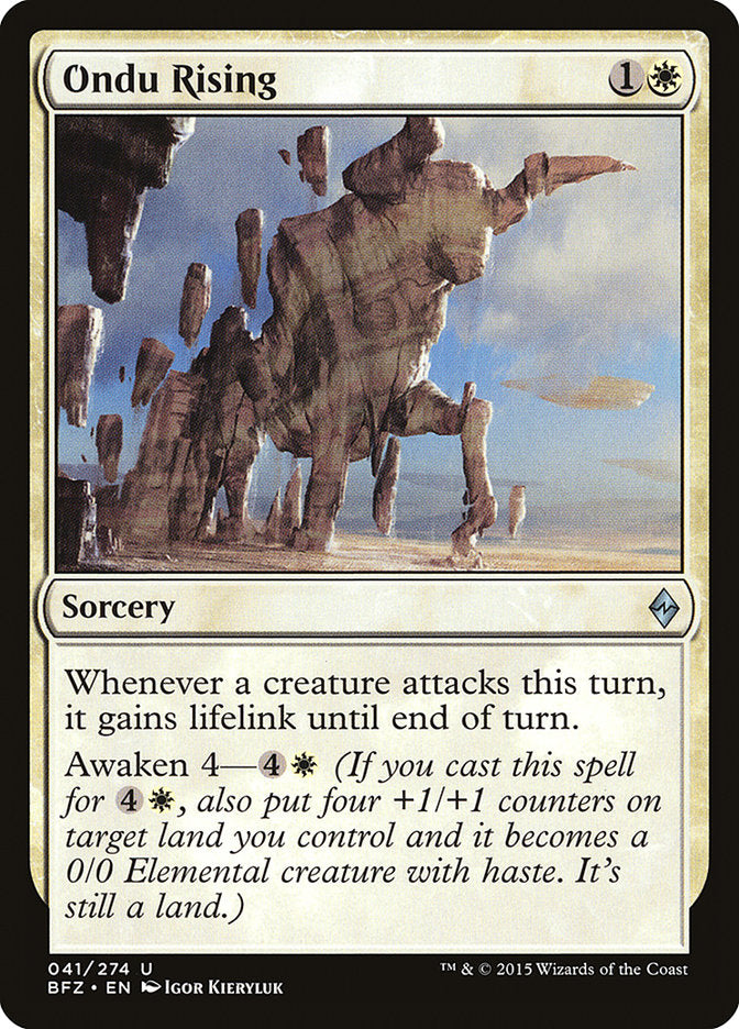 Ondu Rising [Battle for Zendikar] | Gate City Games LLC