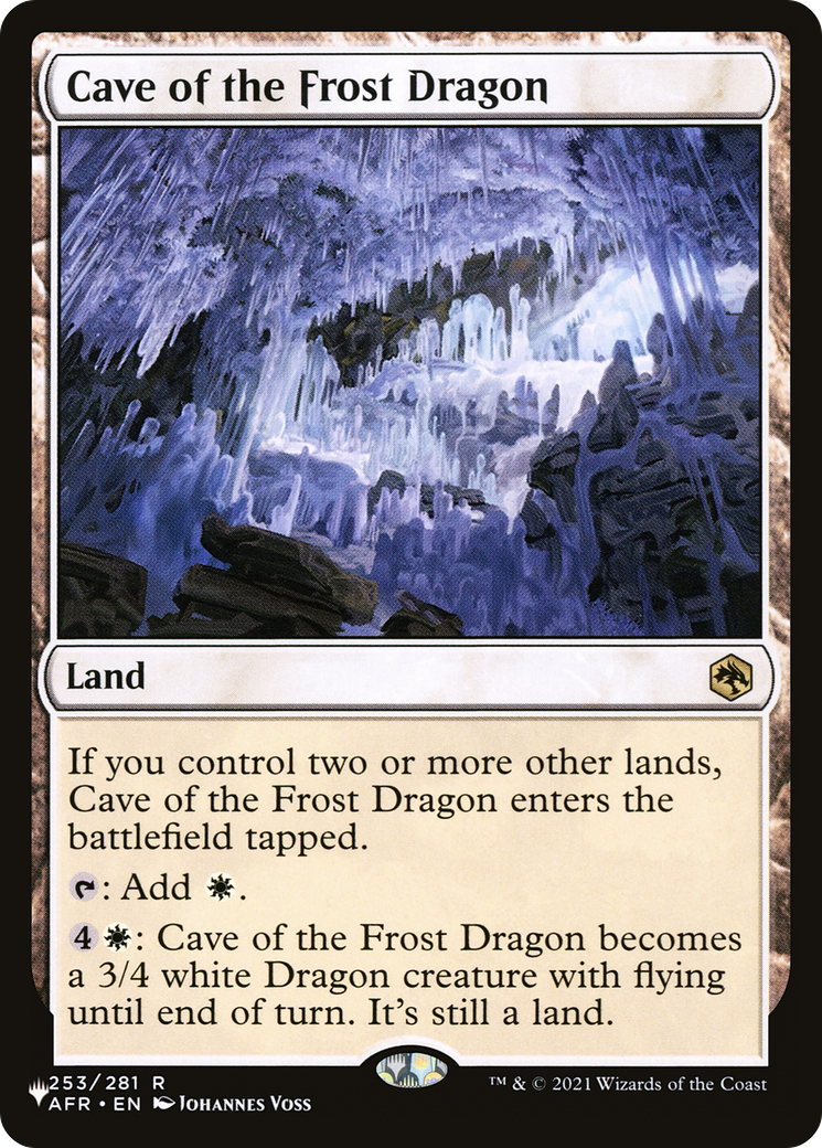 Cave of the Frost Dragon [The List] | Gate City Games LLC