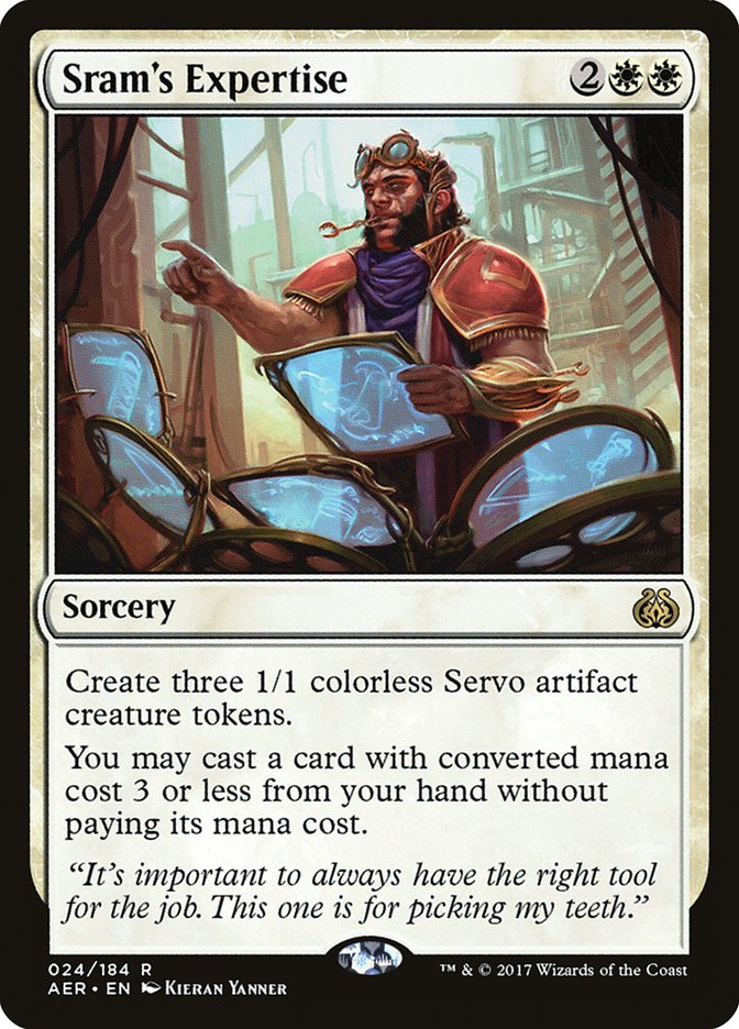Sram's Expertise [Aether Revolt] | Gate City Games LLC