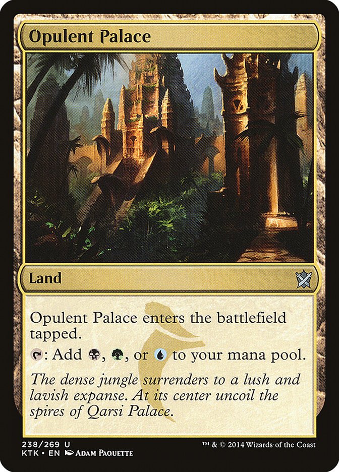 Opulent Palace [Khans of Tarkir] | Gate City Games LLC