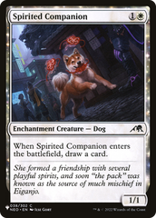 Spirited Companion [The List] | Gate City Games LLC