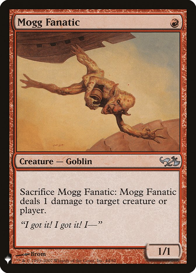 Mogg Fanatic [Mystery Booster] | Gate City Games LLC