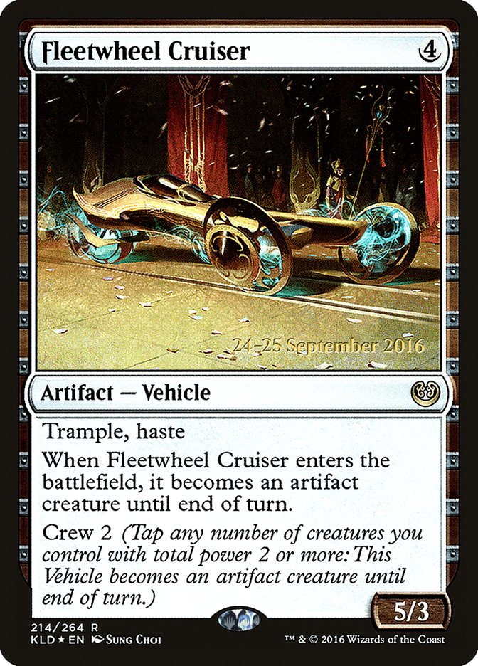 Fleetwheel Cruiser [Kaladesh Prerelease Promos] | Gate City Games LLC