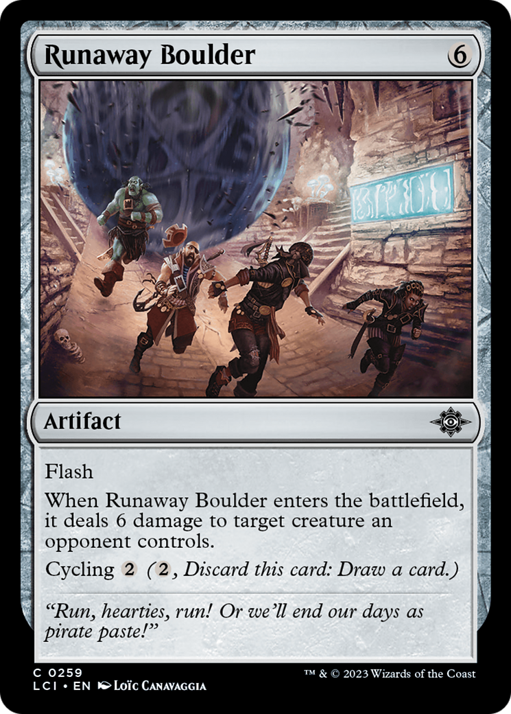 Runaway Boulder [The Lost Caverns of Ixalan] | Gate City Games LLC