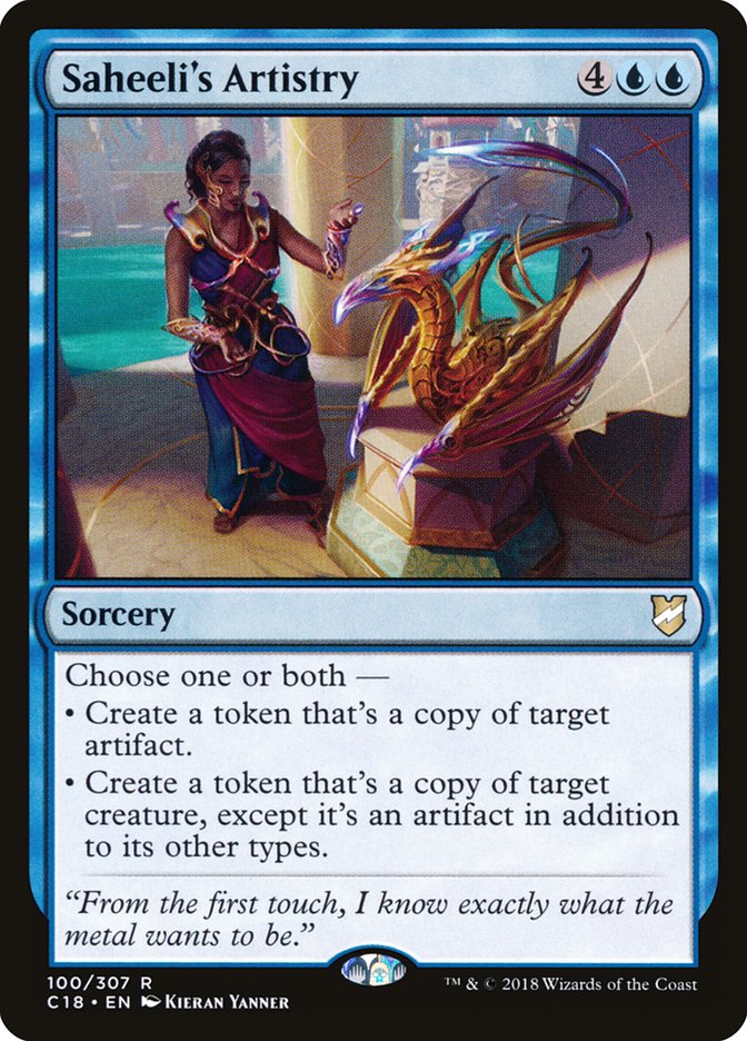 Saheeli's Artistry [Commander 2018] | Gate City Games LLC
