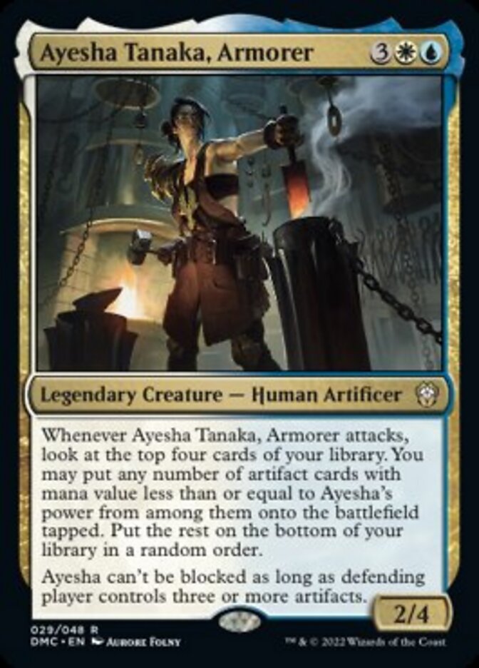 Ayesha Tanaka, Armorer [Dominaria United Commander] | Gate City Games LLC