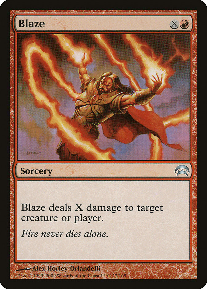 Blaze [Planechase] | Gate City Games LLC