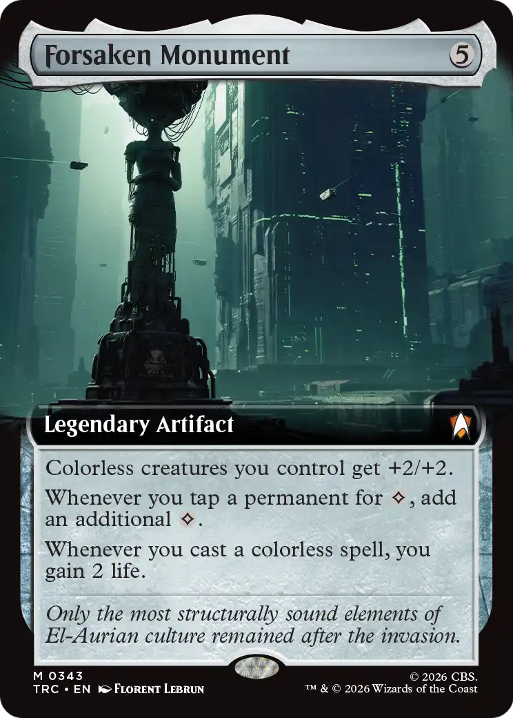 Forsaken Monument (Extended Art) [Star Trek Commander] | Gate City Games LLC
