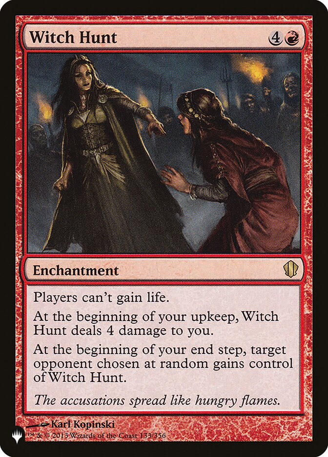 Witch Hunt [The List] | Gate City Games LLC