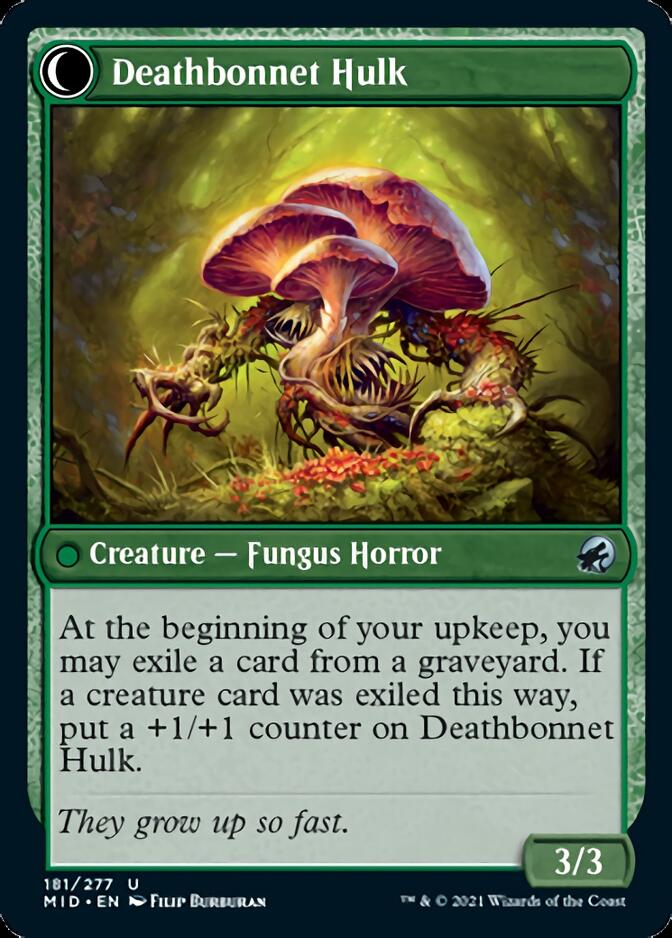 Deathbonnet Sprout // Deathbonnet Hulk [Innistrad: Midnight Hunt] | Gate City Games LLC