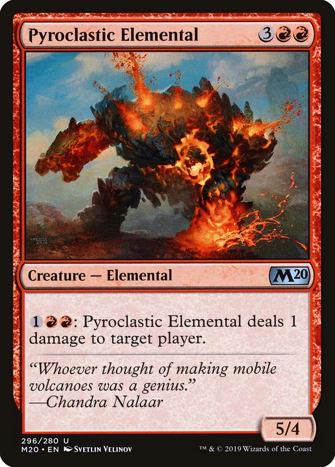Pyroclastic Elemental [Core Set 2020] | Gate City Games LLC