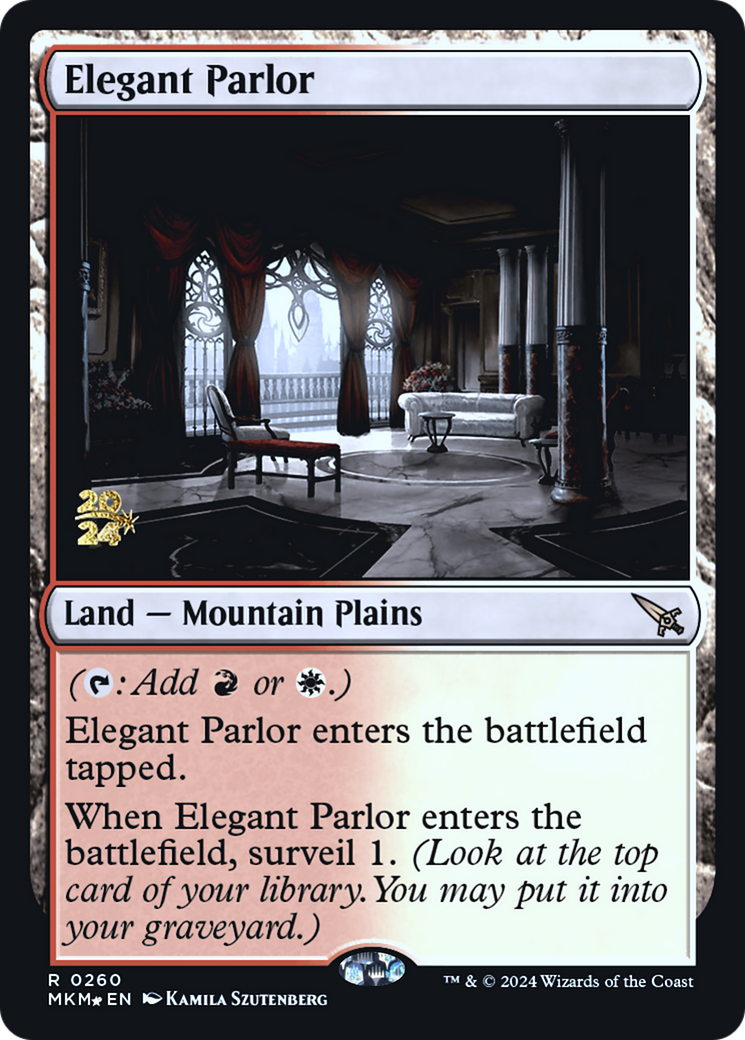 Elegant Parlor [Murders at Karlov Manor Prerelease Promos] | Gate City Games LLC