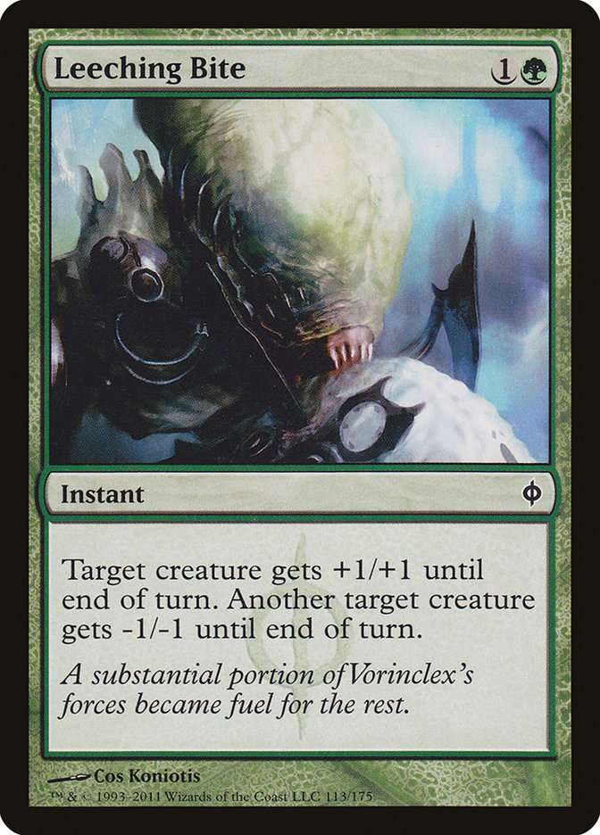 Leeching Bite [New Phyrexia] | Gate City Games LLC