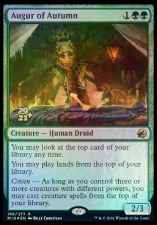 Augur of Autumn [Innistrad: Midnight Hunt Prerelease Promos] | Gate City Games LLC