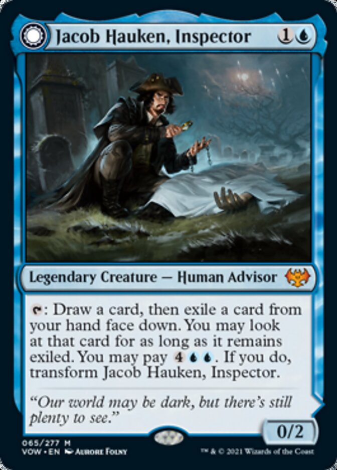 Jacob Hauken, Inspector // Hauken's Insight [Innistrad: Crimson Vow] | Gate City Games LLC