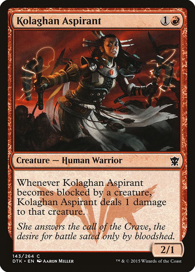 Kolaghan Aspirant [Dragons of Tarkir] | Gate City Games LLC
