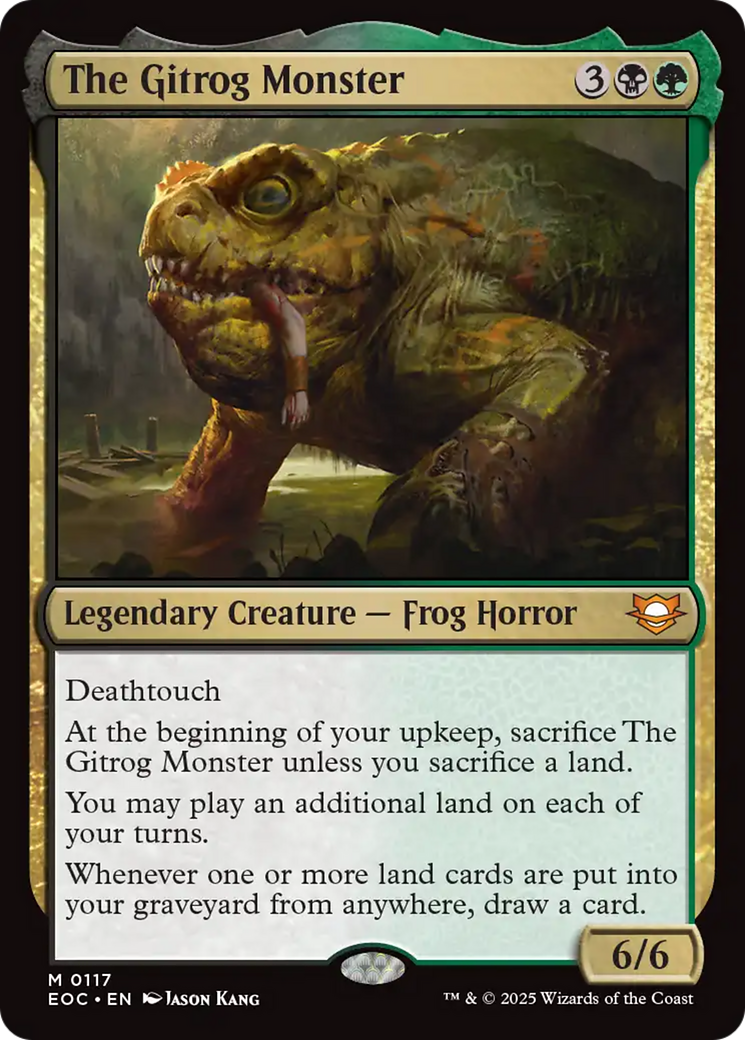 The Gitrog Monster [Edge of Eternities Commander] | Gate City Games LLC
