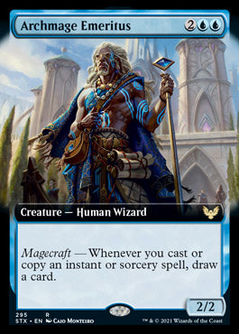 Archmage Emeritus (Extended Art) [Strixhaven: School of Mages] | Gate City Games LLC