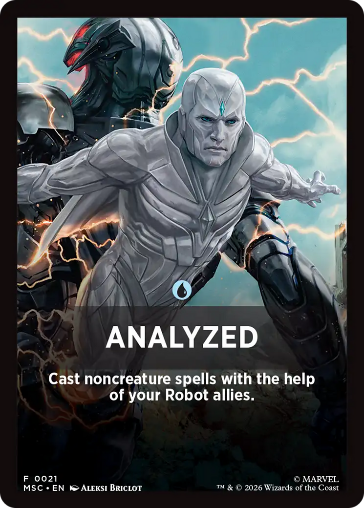 Analyzed Theme Card [Marvel Super Heroes Commander] | Gate City Games LLC
