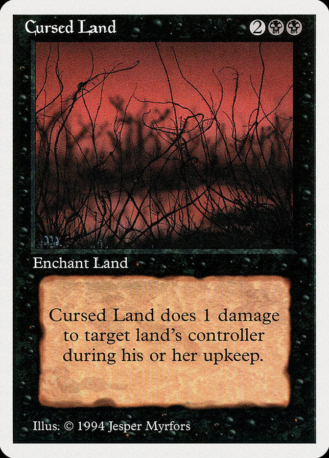 Cursed Land [Summer Magic / Edgar] | Gate City Games LLC