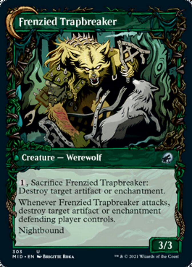 Outland Liberator // Frenzied Trapbreaker (Showcase Equinox) [Innistrad: Midnight Hunt] | Gate City Games LLC