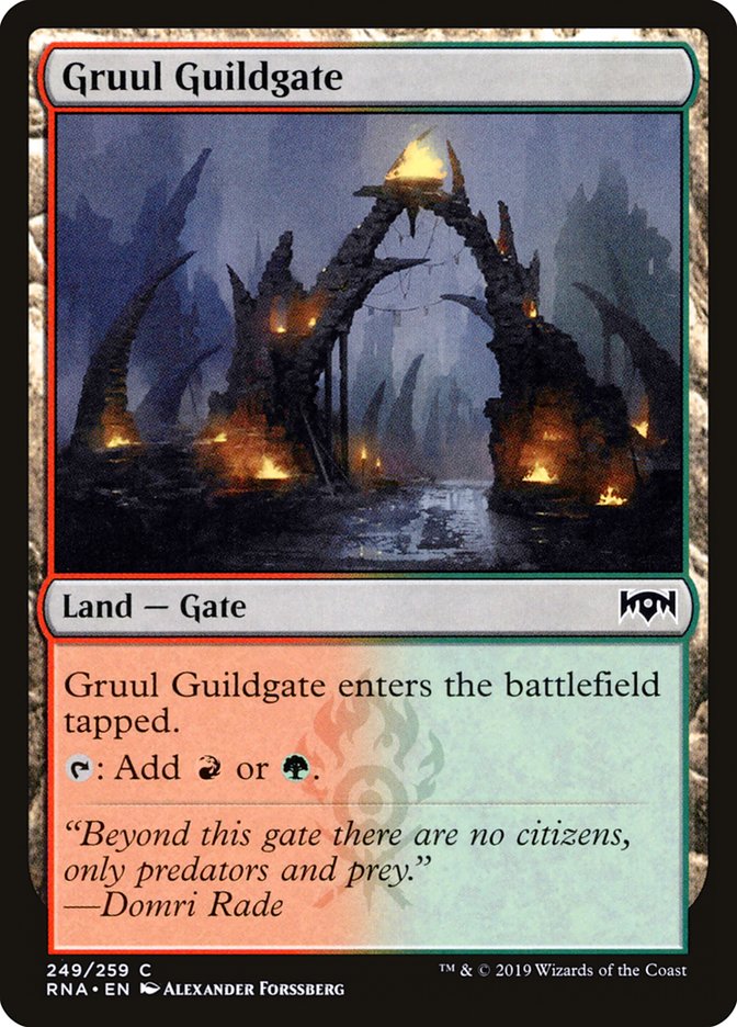 Gruul Guildgate (249/259) [Ravnica Allegiance] | Gate City Games LLC