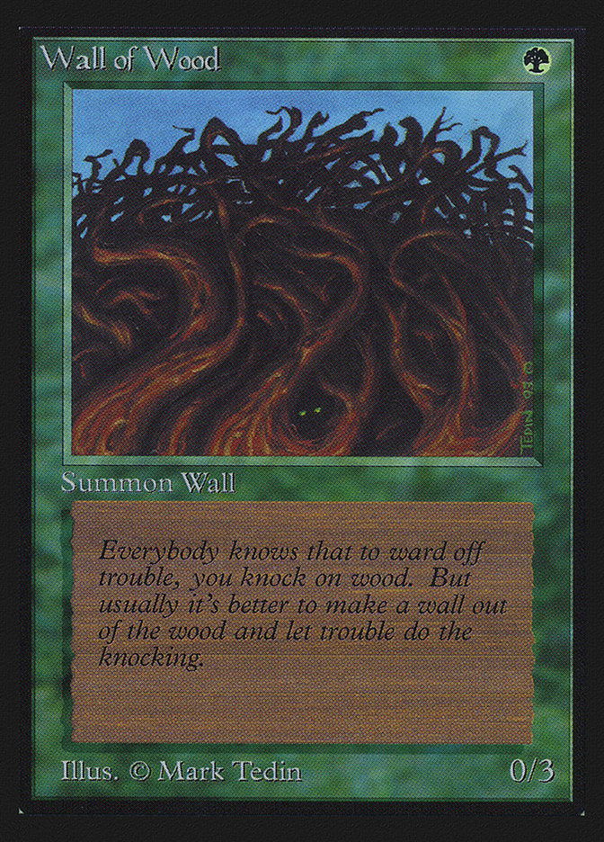 Wall of Wood [Collectors' Edition] | Gate City Games LLC