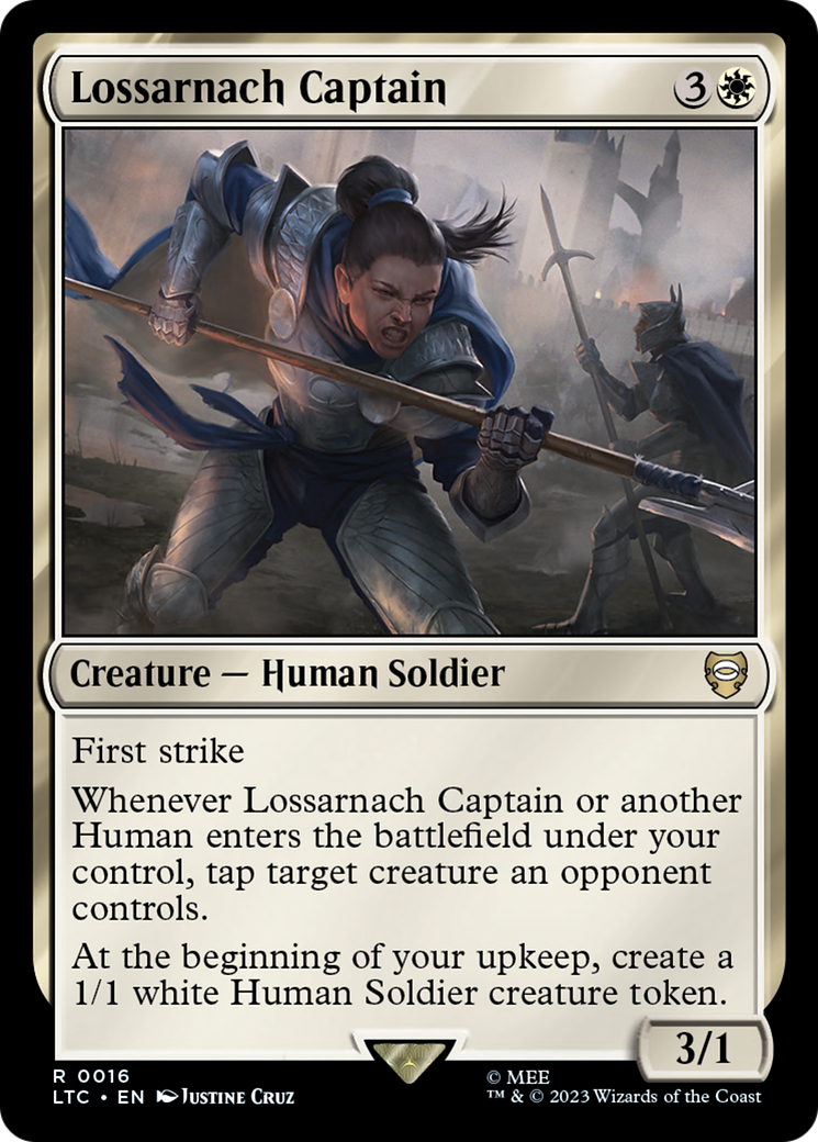 Lossarnach Captain [The Lord of the Rings: Tales of Middle-Earth Commander] | Gate City Games LLC