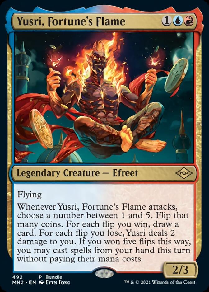 Yusri, Fortune's Flame (Bundle) [Modern Horizons 2] | Gate City Games LLC