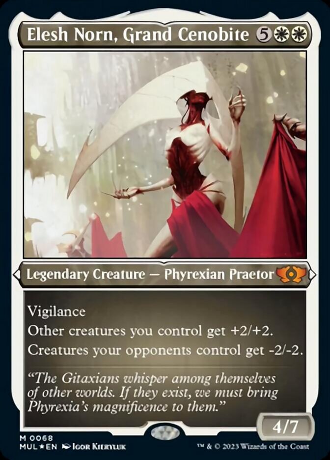 Elesh Norn, Grand Cenobite (Foil Etched) [Multiverse Legends] | Gate City Games LLC