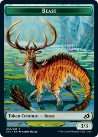 Beast (010) // Hydra Double-Sided Token [Commander 2020 Tokens] | Gate City Games LLC