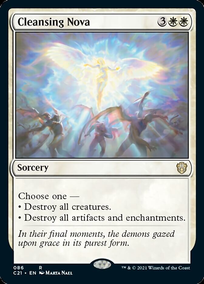Cleansing Nova [Commander 2021] | Gate City Games LLC