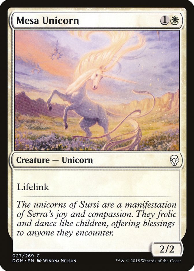 Mesa Unicorn [Dominaria] | Gate City Games LLC