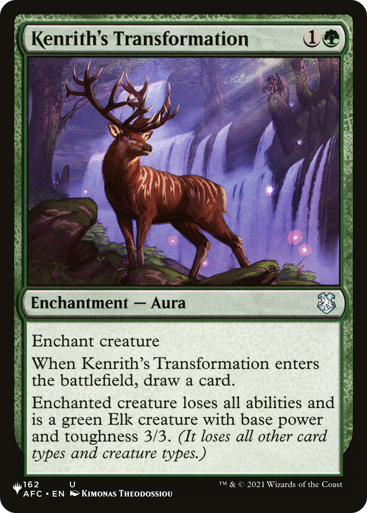 Kenrith's Transformation [The List] | Gate City Games LLC