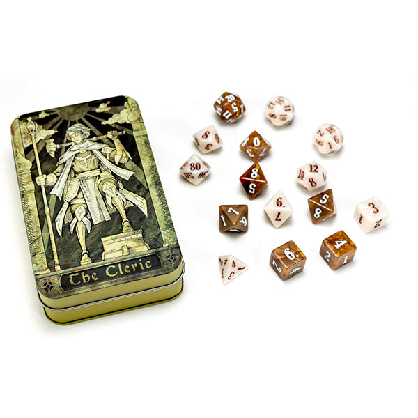 Class Dice Tin: Cleric | Gate City Games LLC