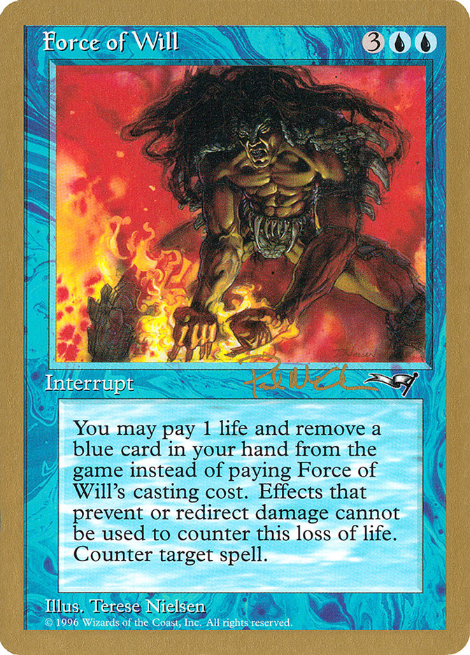 Force of Will (Paul McCabe) [World Championship Decks 1997] | Gate City Games LLC
