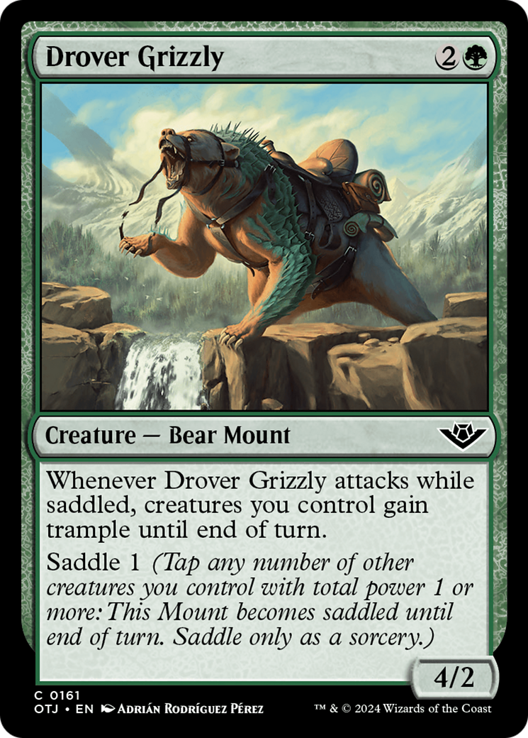 Drover Grizzly [Outlaws of Thunder Junction] | Gate City Games LLC