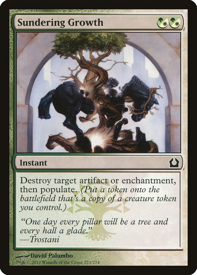 Sundering Growth [Return to Ravnica] | Gate City Games LLC