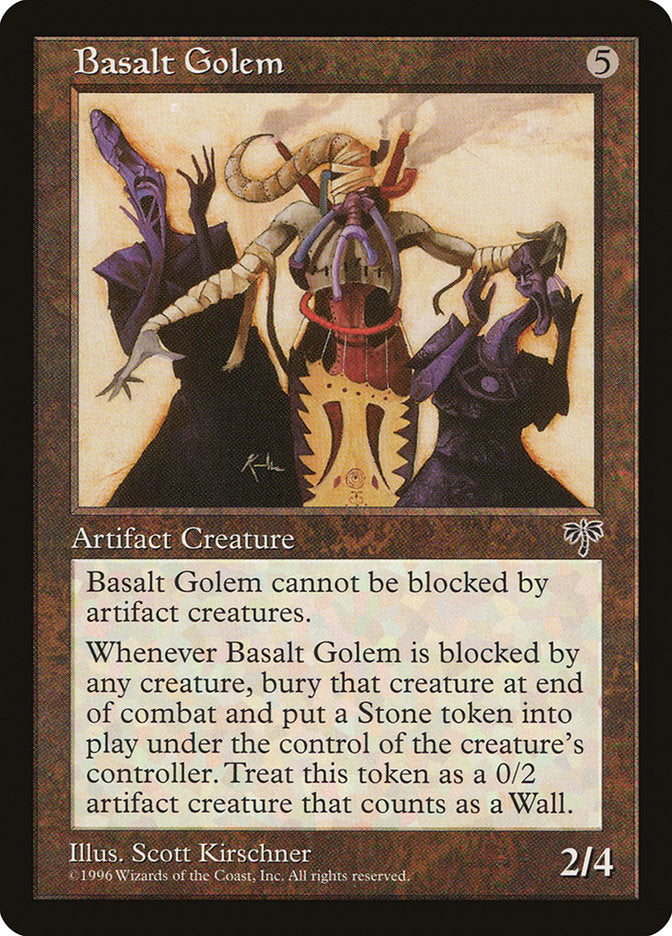 Basalt Golem [Mirage] | Gate City Games LLC
